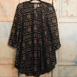AmuseSociety Brown Tunic  |Size S